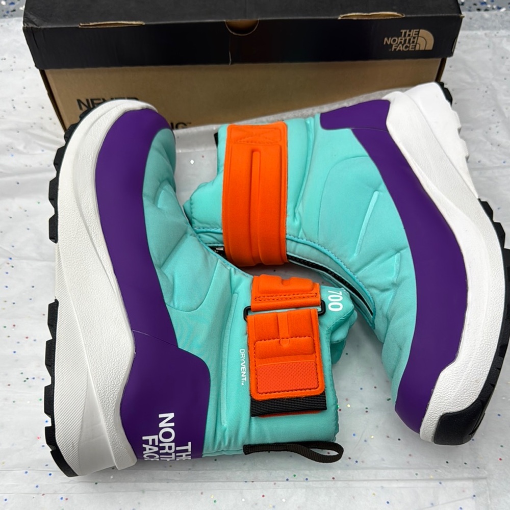 The North Face Men's Nuptse II Boots - Blue and Purple
